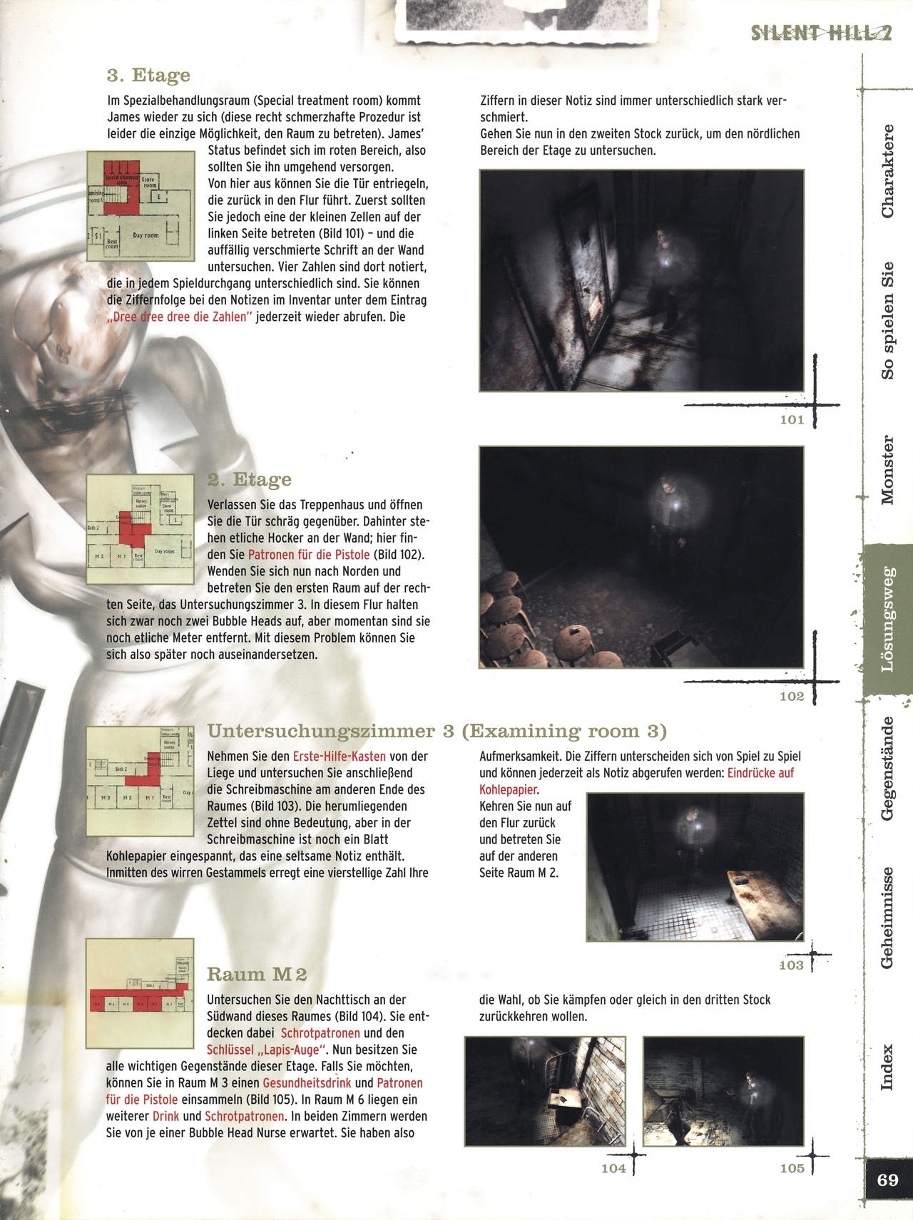 Silent Hill 2 Official Strategy Guide Authoritzed Collection 68