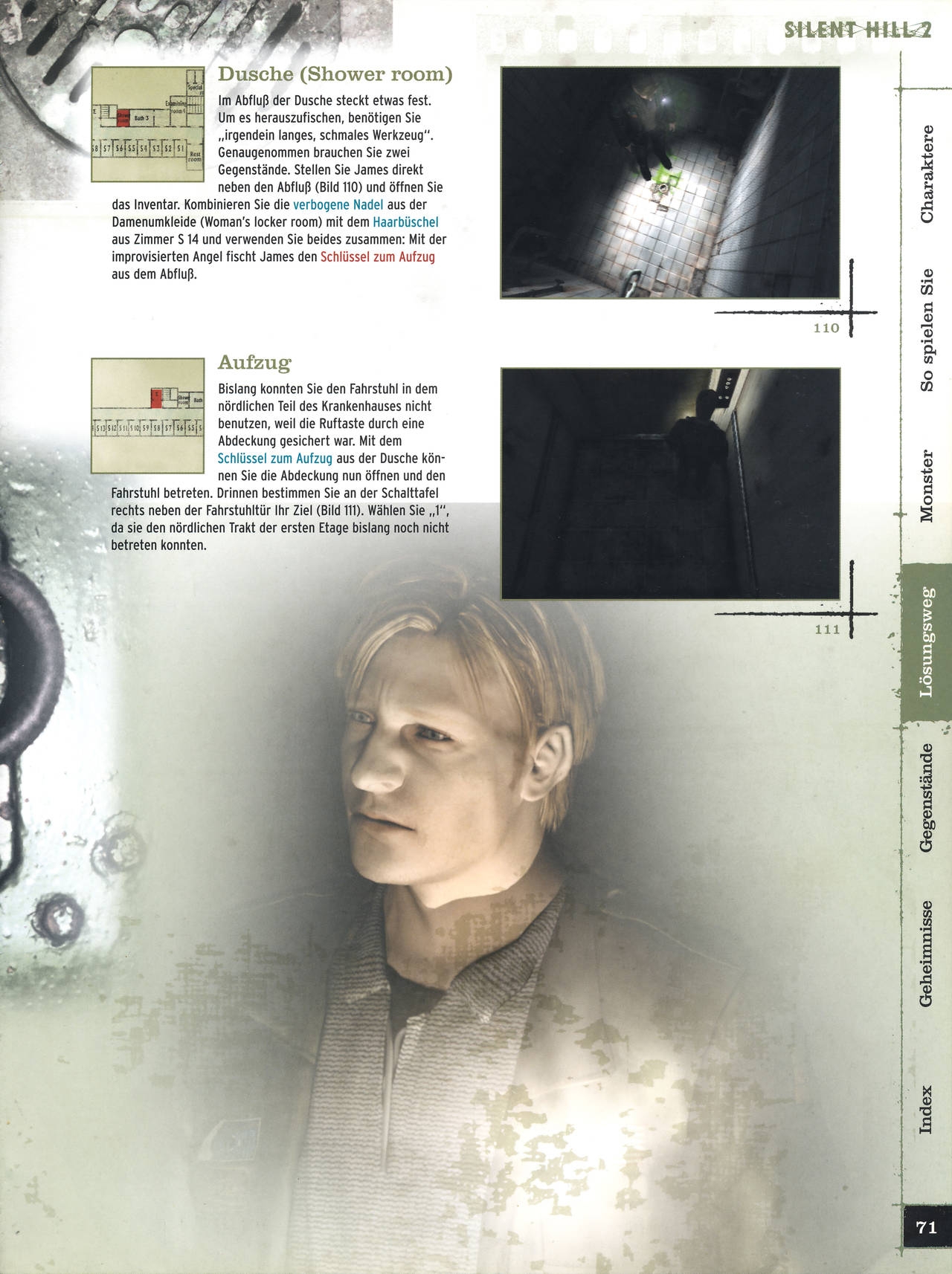 Silent Hill 2 Official Strategy Guide Authoritzed Collection 70