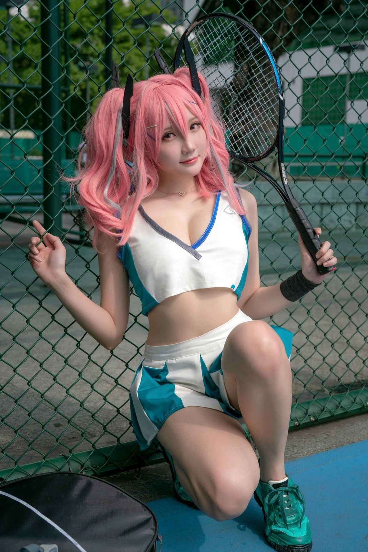 [Guanxichan]AzurLane今天跟教練去打網球 10