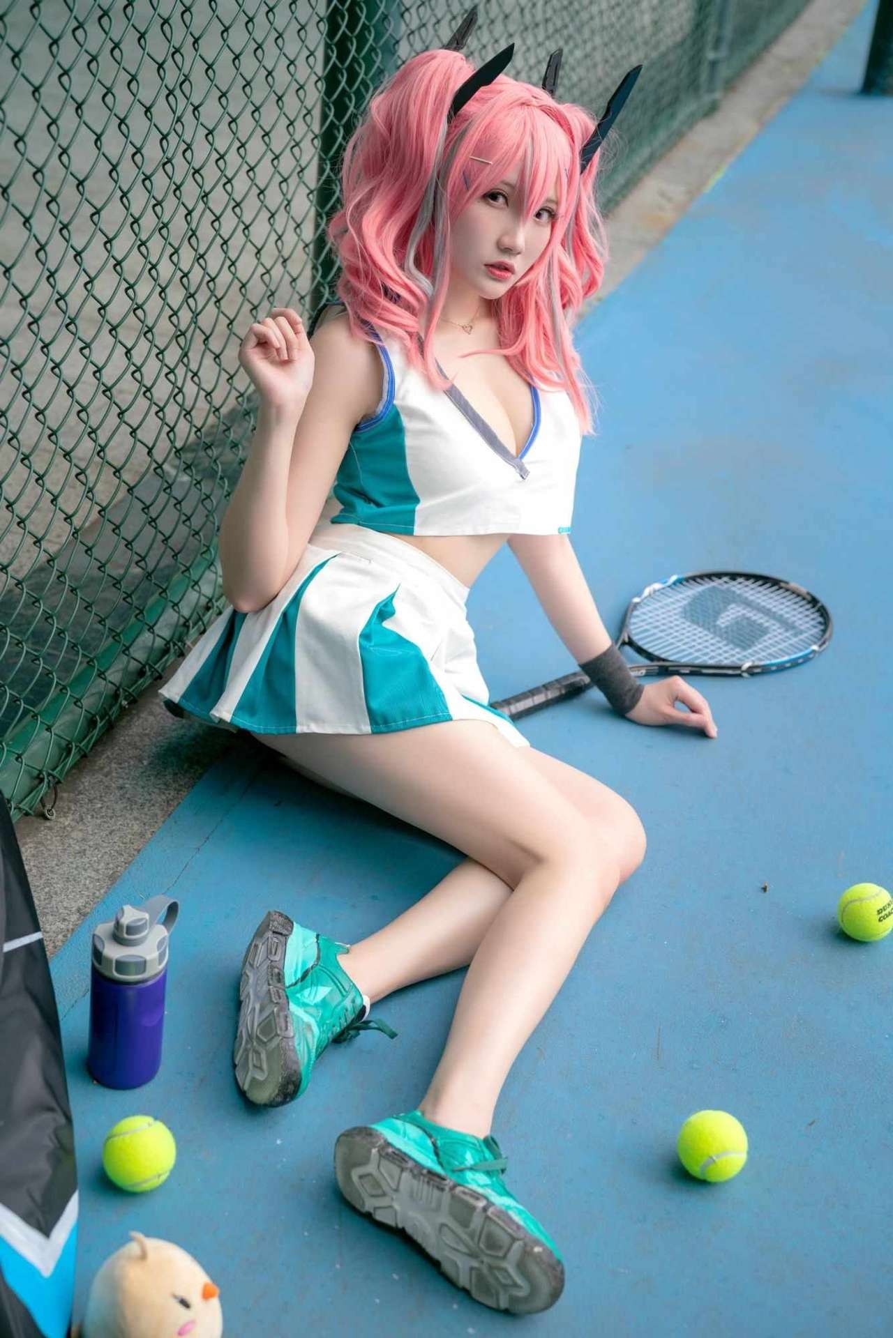 [Guanxichan]AzurLane今天跟教練去打網球 11