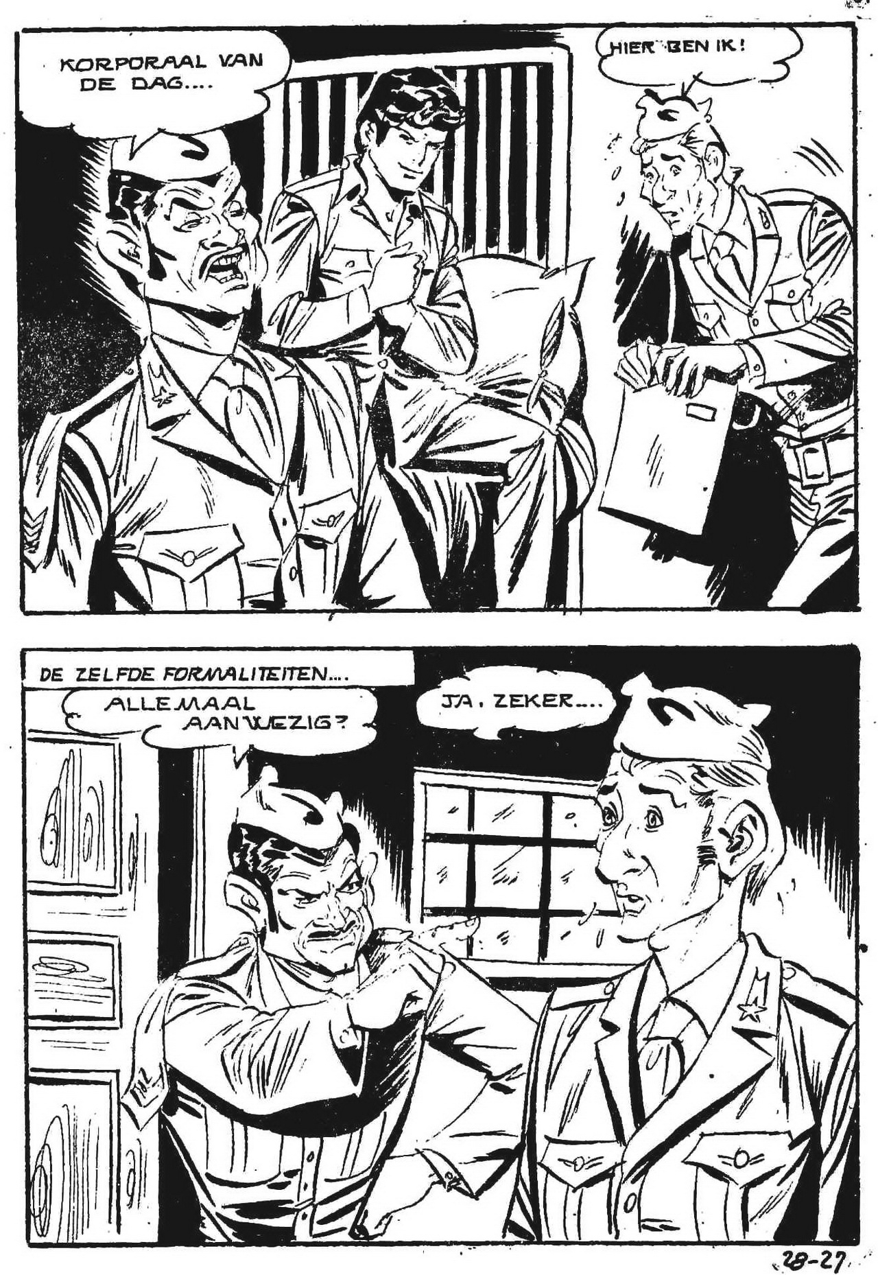 Para-Strip 109 - Kop op sergeant (Dutch) 28