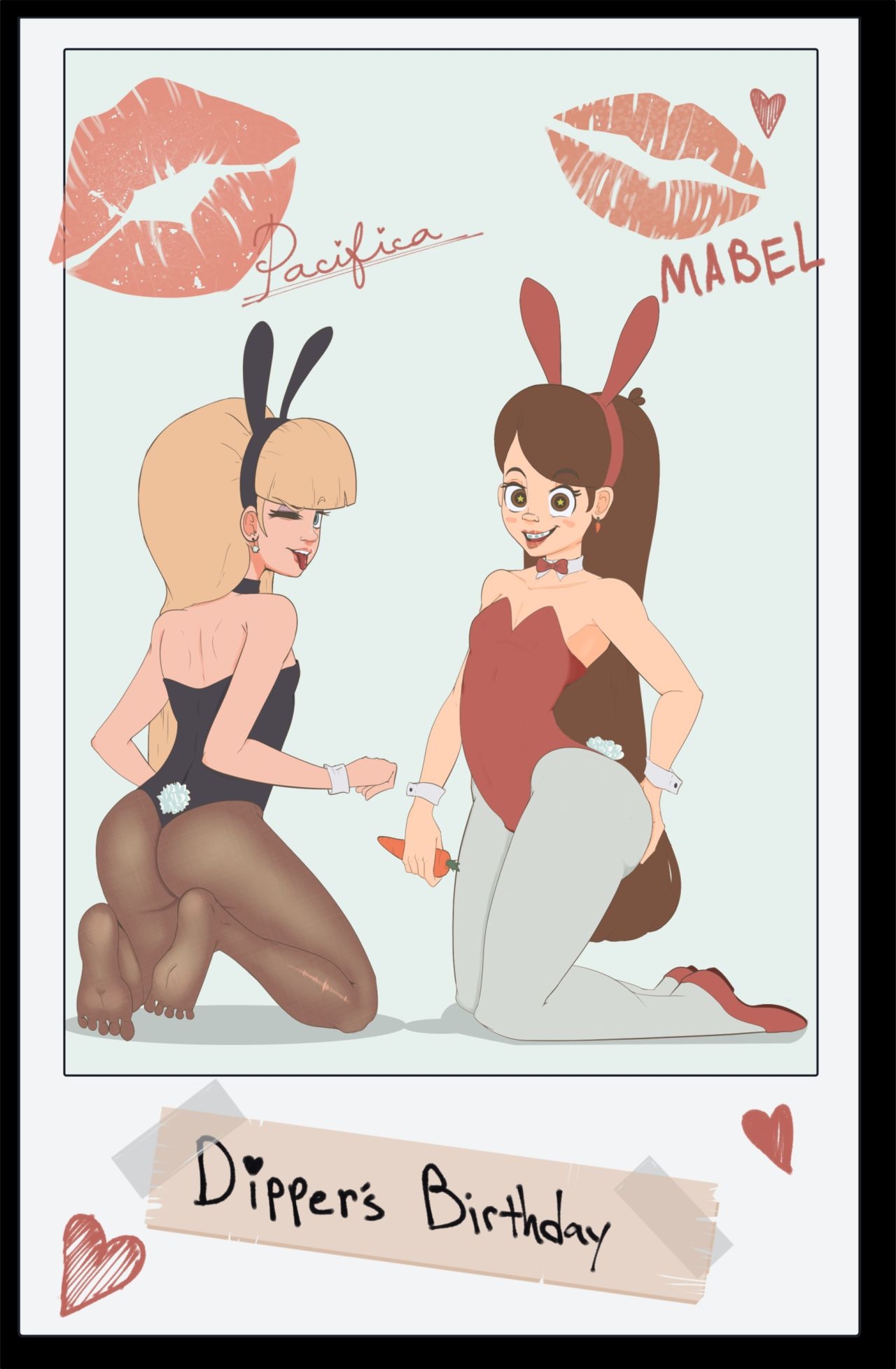 Mabel & Pacifica's Summer Scrapbook (HoneyShot) [Gravity Falls] 12