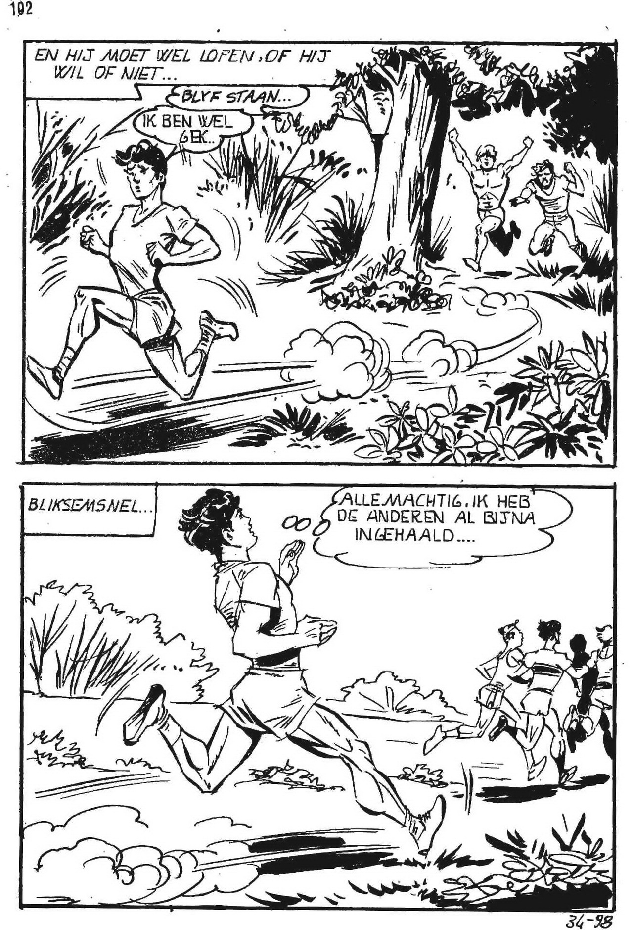 Para-Strip 115 - De veldloop (Dutch) 99