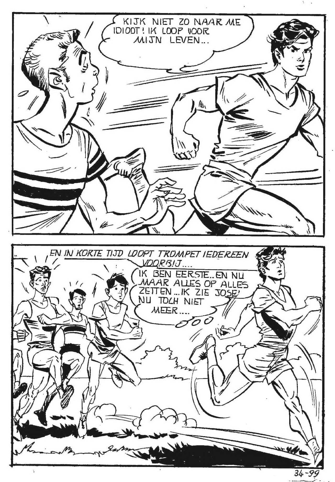 Para-Strip 115 - De veldloop (Dutch) 100