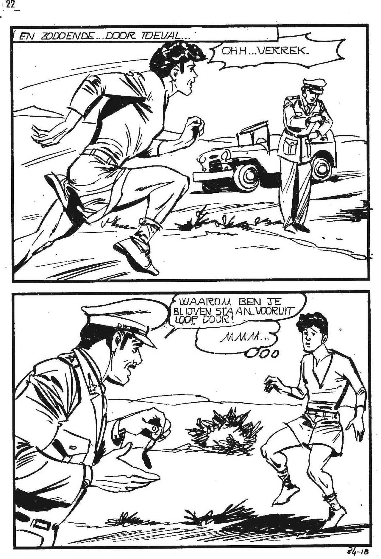 Para-Strip 115 - De veldloop (Dutch) 19