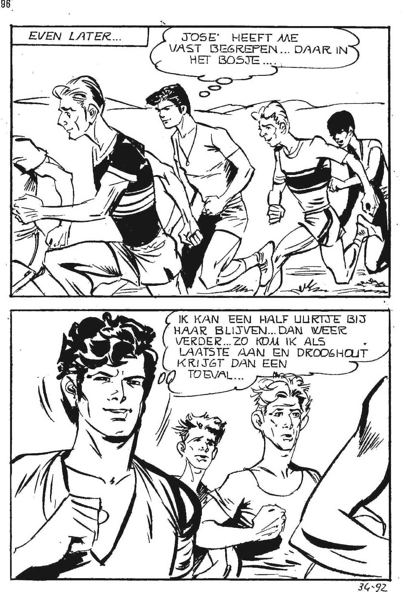 Para-Strip 115 - De veldloop (Dutch) 93