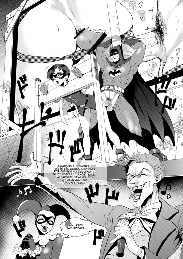 [Kuzuya (Riko)] Torokeru Okusuri (Batman) [Portuguese-BR] [Mundo Hentai] [Digital] 1