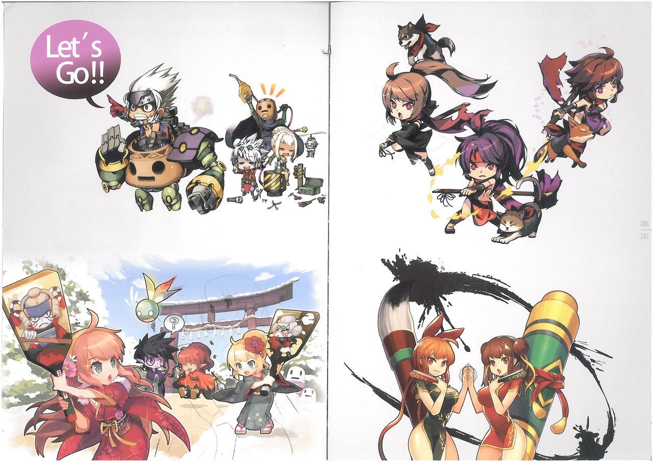 Dungeon & Fighter 3rd Art Book [Korean] 178