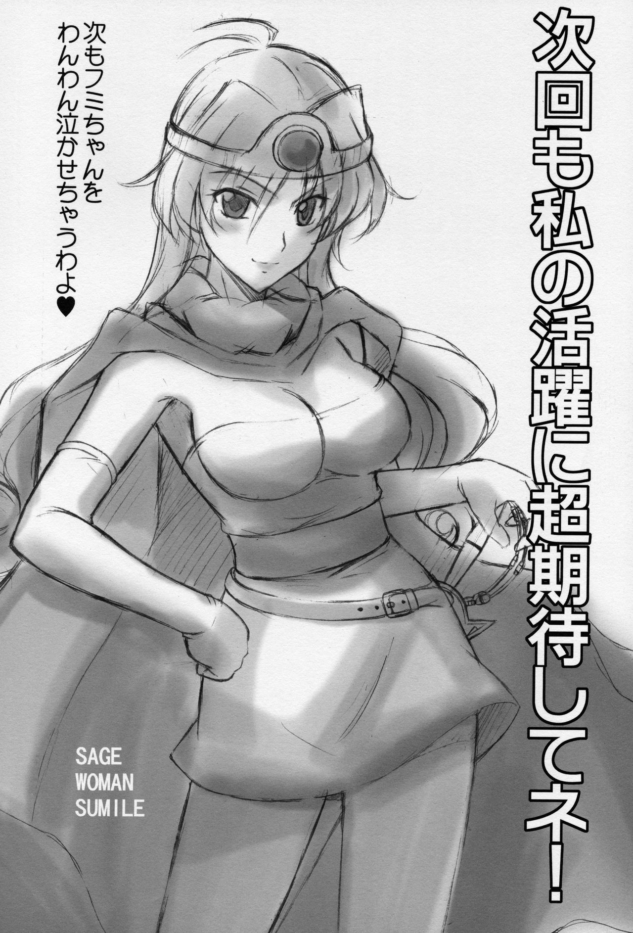 (C72) [STUDIO RUNAWAY WOLF (Nakajima Akihiko)] Moe Moe Quest Z Vol. 2 (Dragon Quest III) 40