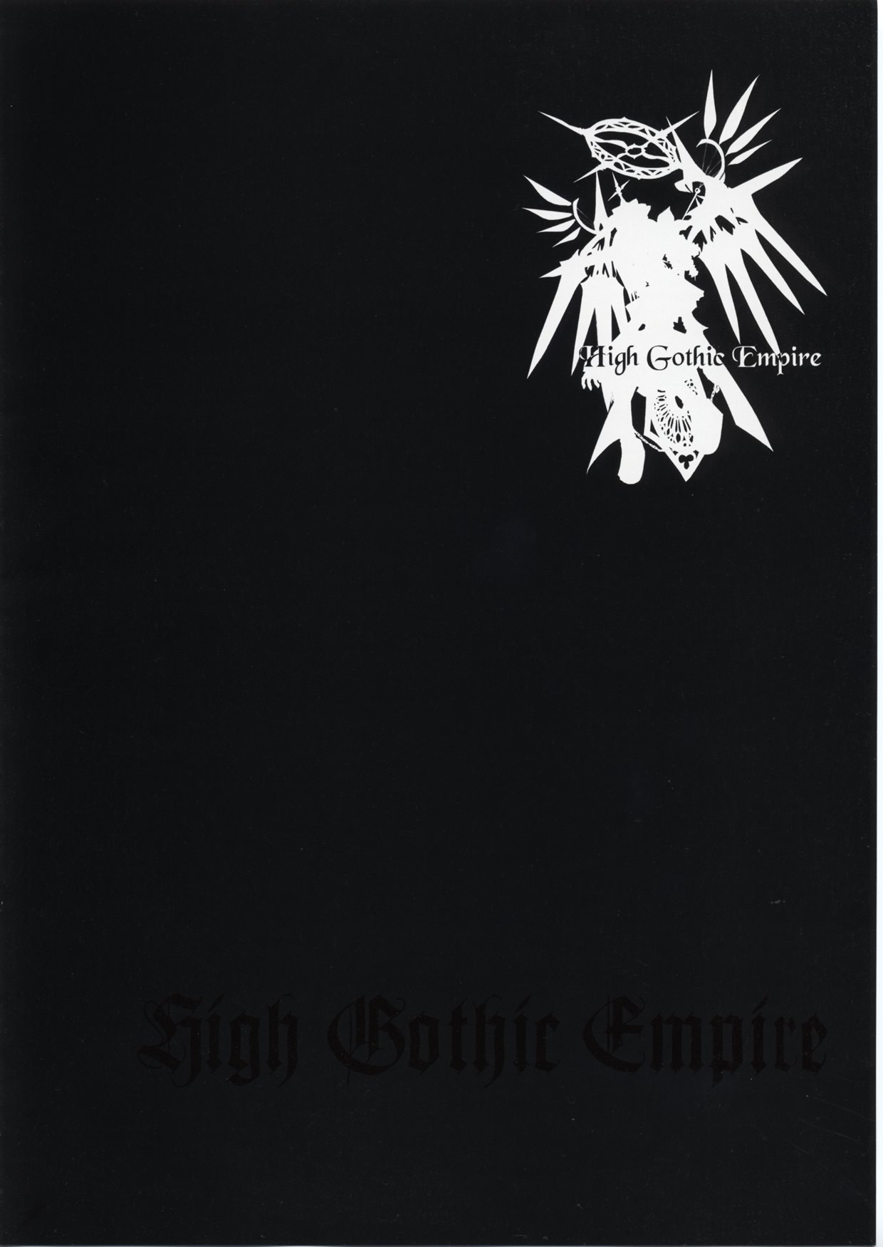 (C61) [CLOSET CHILD (Konoe Ototsugu)] High Gothic Empire 20