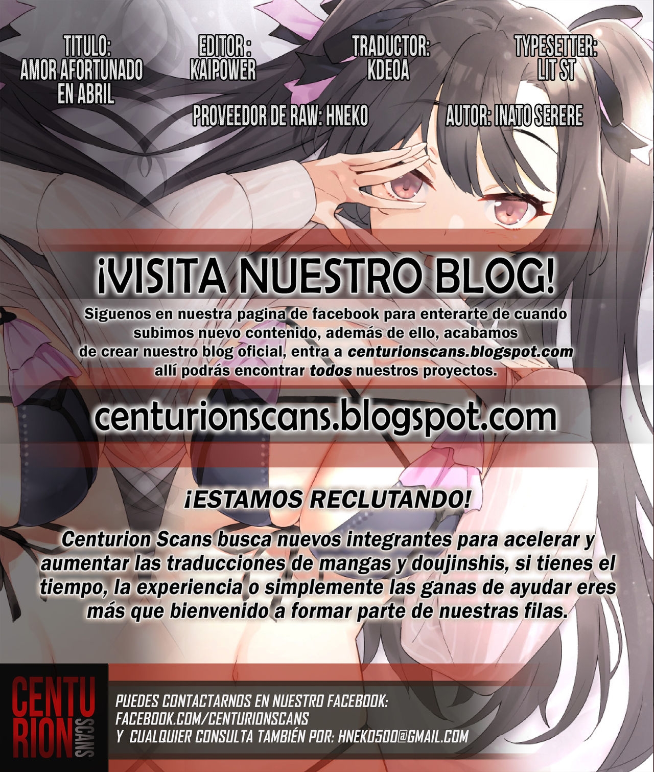 [Inato Serere] 4-gatsu no Koiuranai | Amor afortunado en Abril (COMIC AUN 2015-09) [Spanish] [Centurion Scans] 26