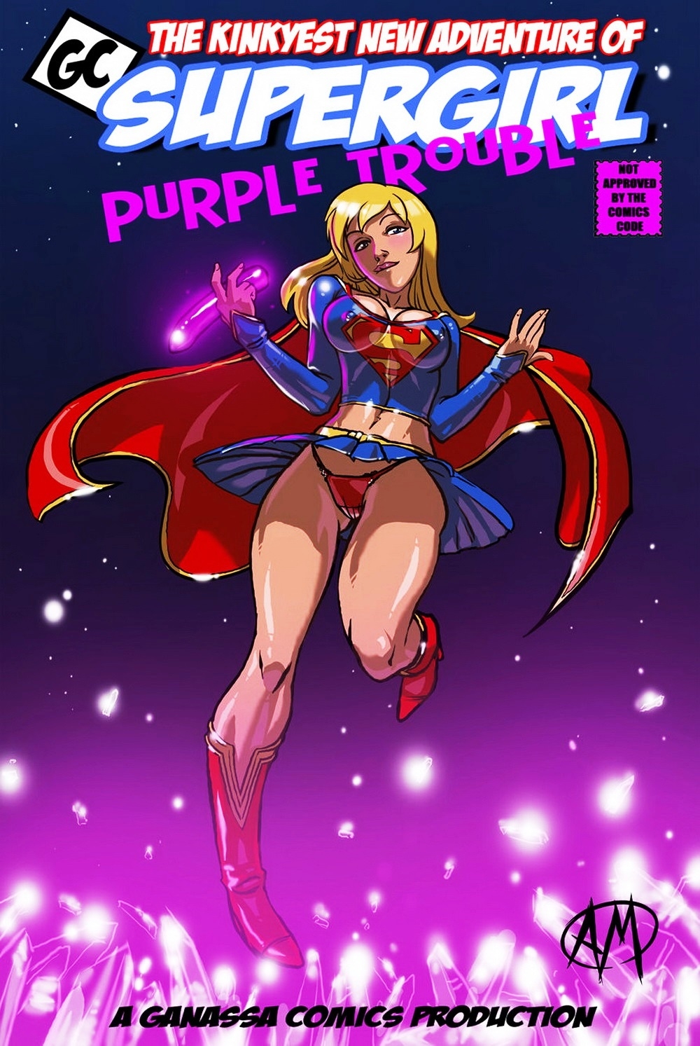 [Ganassa (Alessandro Mazzetti)] Supergirl: Purple Trouble (Superman) [Dutch] 0