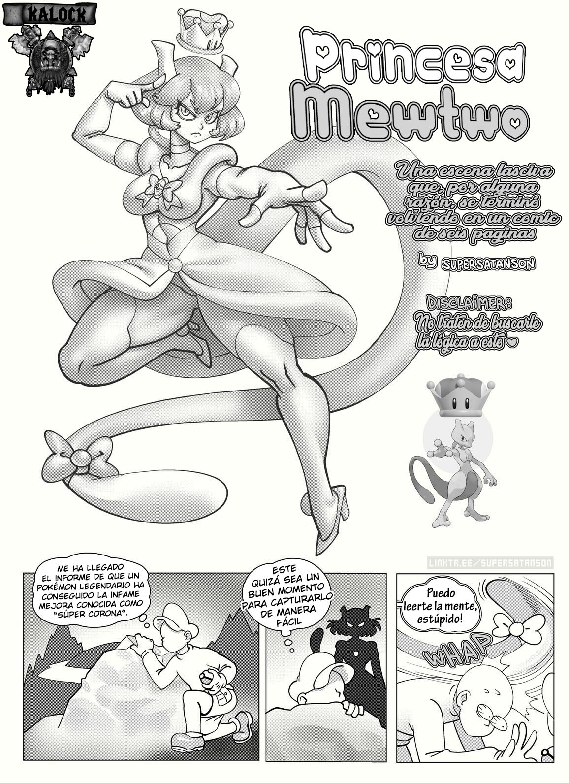 [SuperSatanSon] Princesa Mewtwo (Pokemon) (Spanish) [kalock] 2