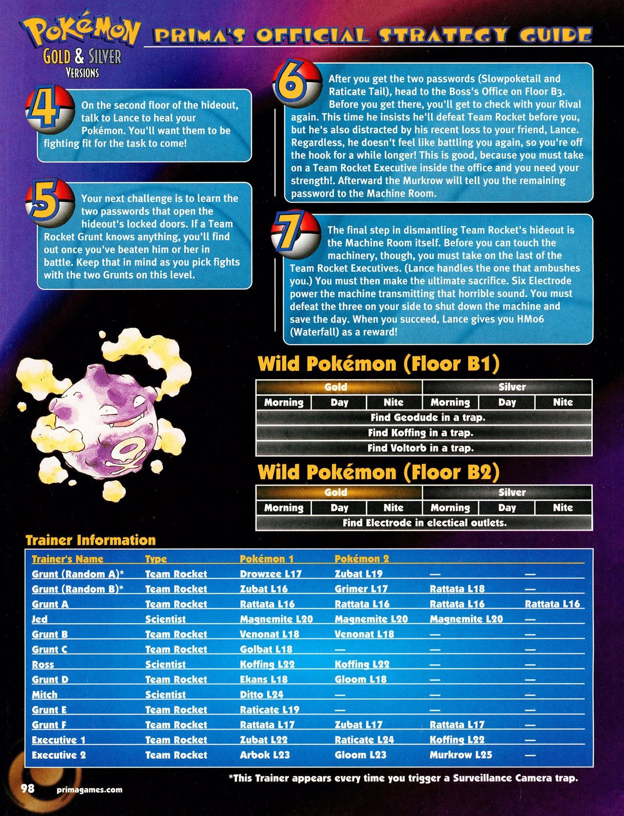 Pokémon Gold & Silver Versions - Strategy Guide 99