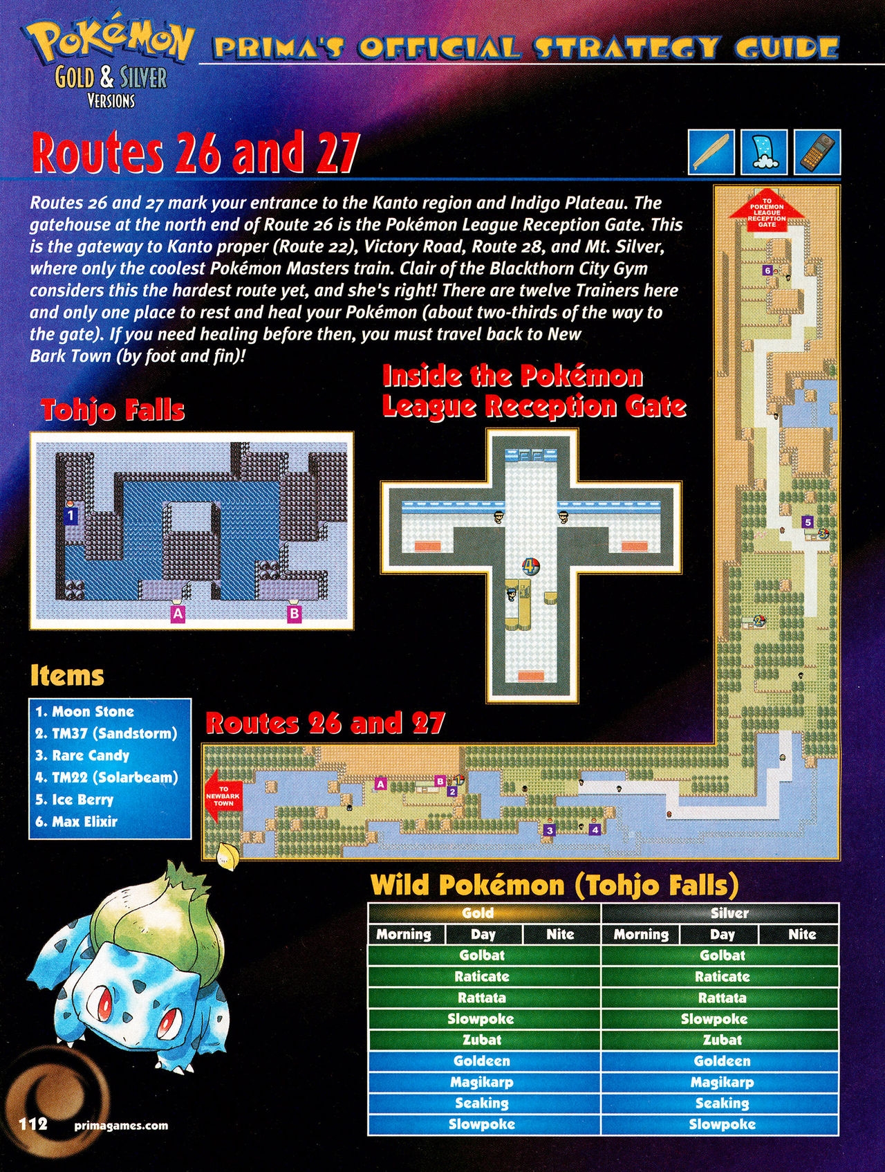 Pokémon Gold & Silver Versions - Strategy Guide 113