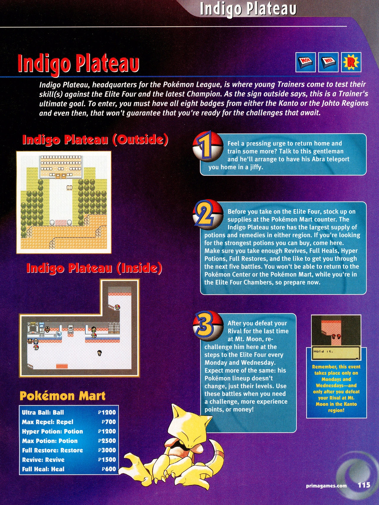 Pokémon Gold & Silver Versions - Strategy Guide 116