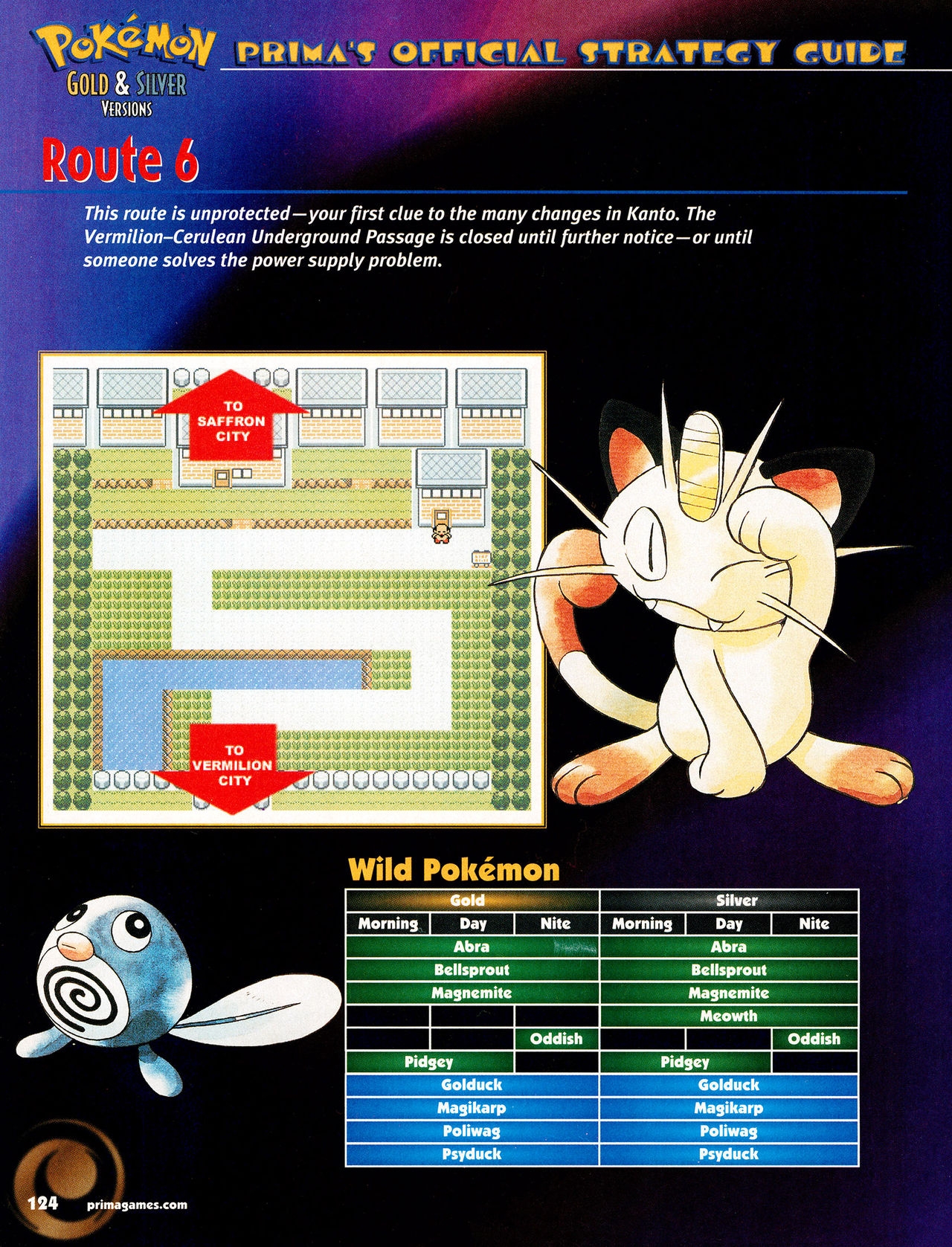 Pokémon Gold & Silver Versions - Strategy Guide 125