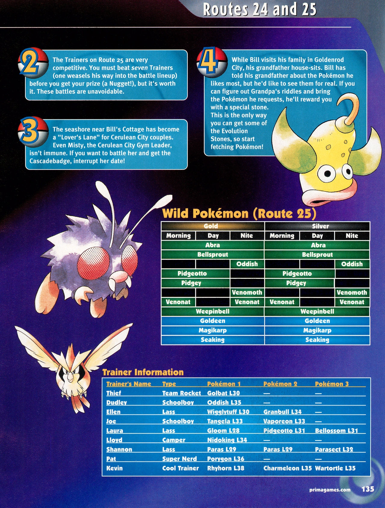 Pokémon Gold & Silver Versions - Strategy Guide 136