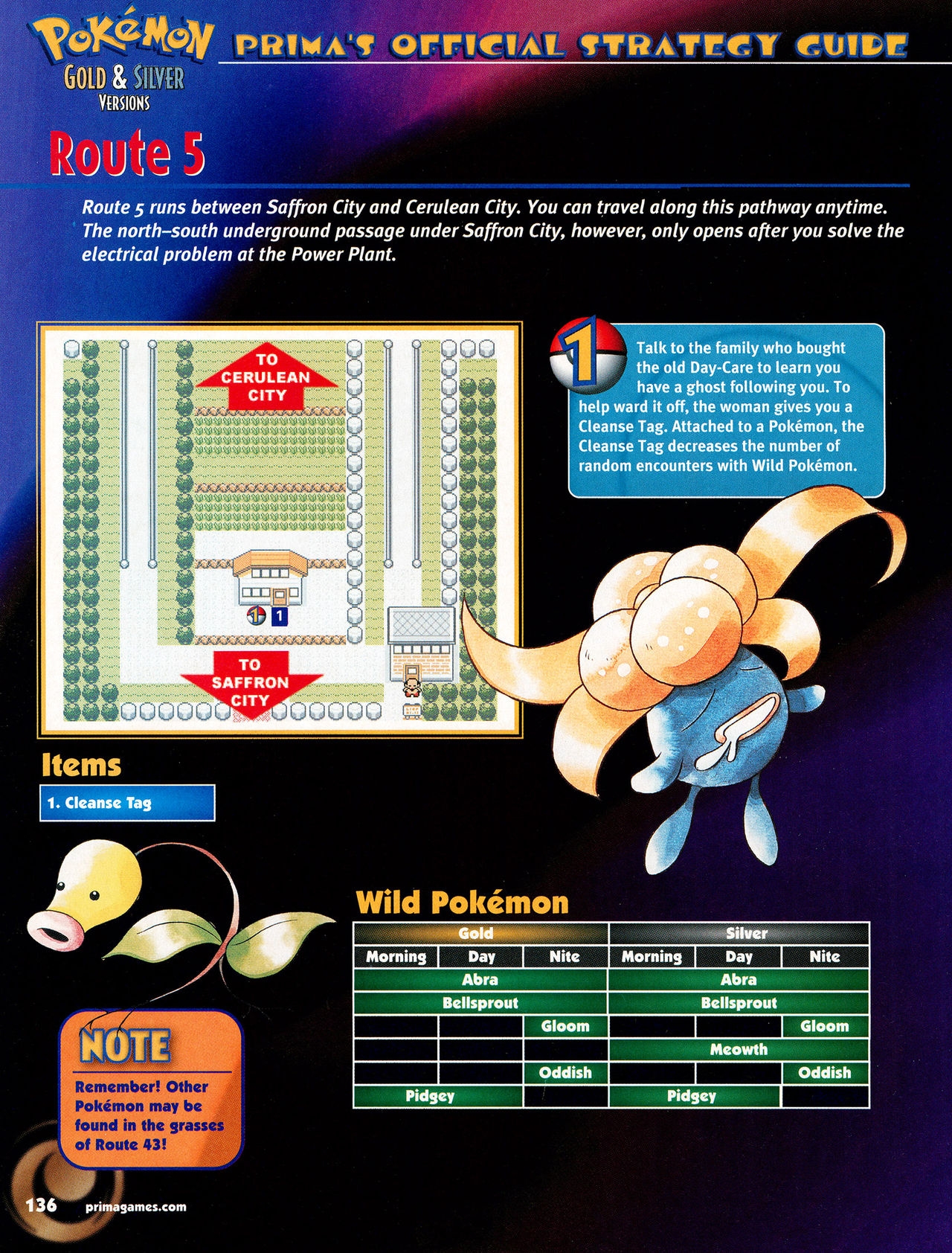 Pokémon Gold & Silver Versions - Strategy Guide 137