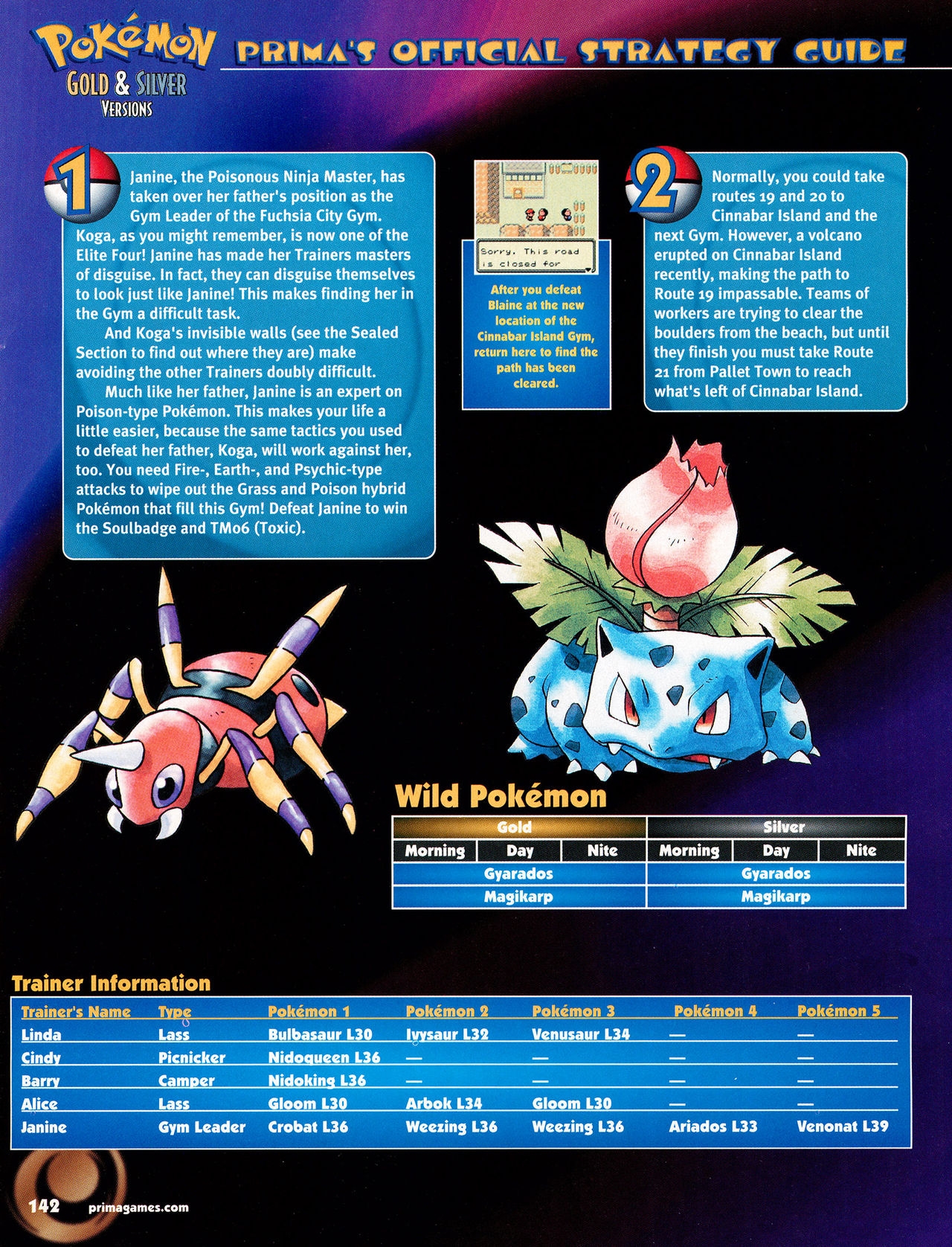 Pokémon Gold & Silver Versions - Strategy Guide 143