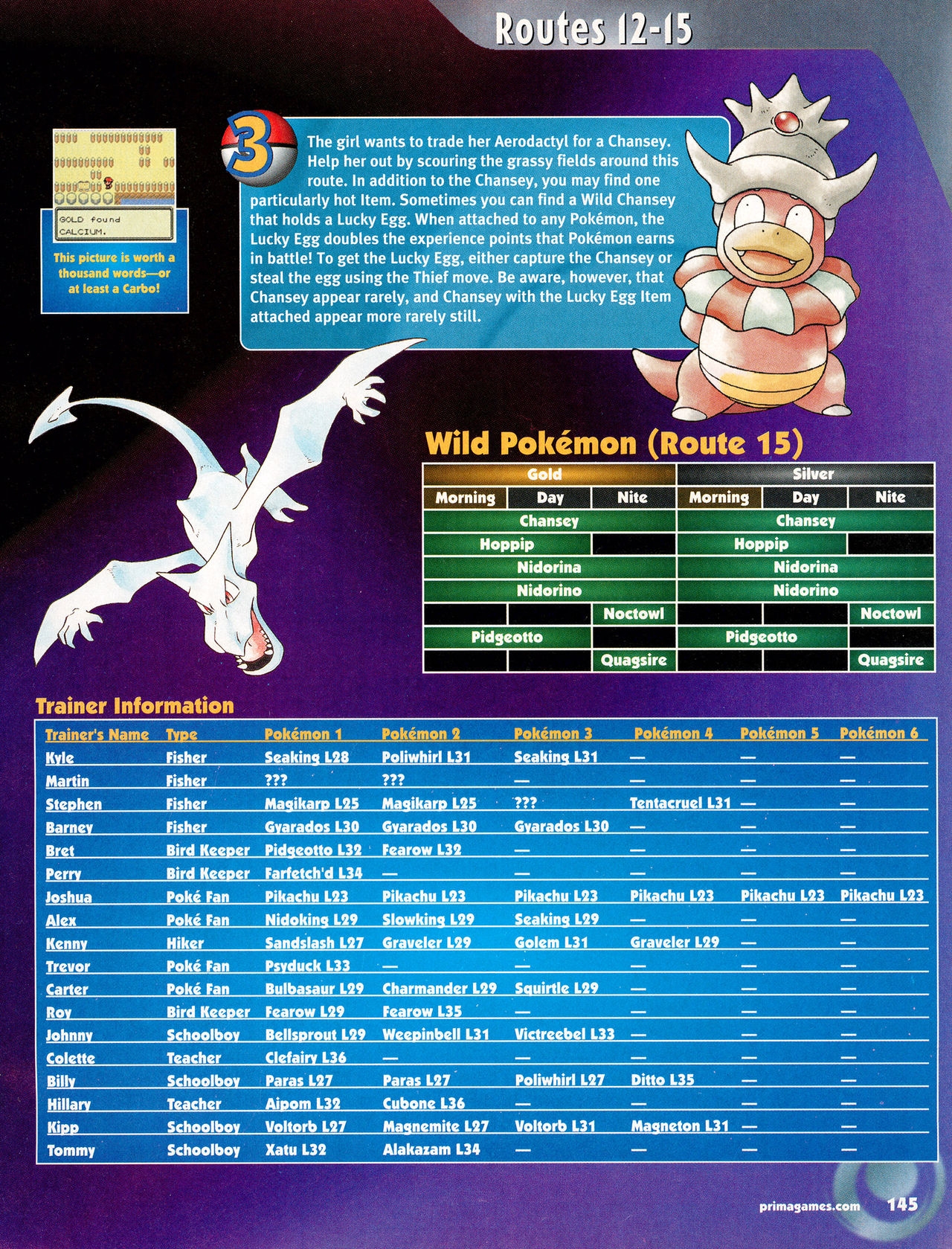 Pokémon Gold & Silver Versions - Strategy Guide 146