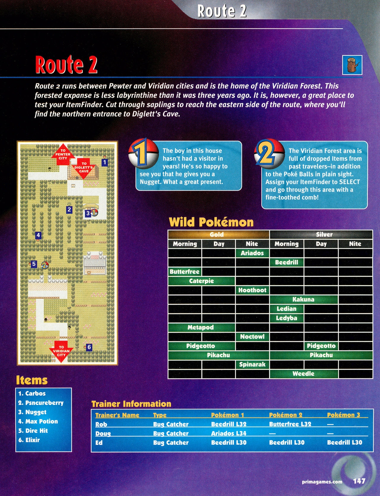 Pokémon Gold & Silver Versions - Strategy Guide 148