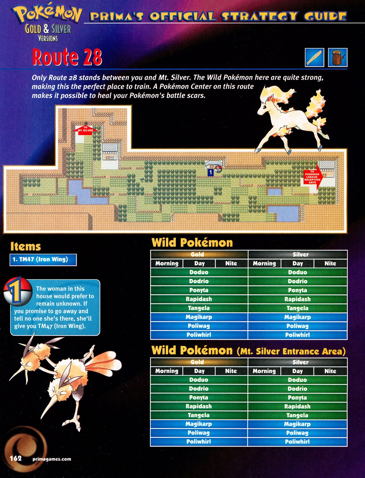 Pokémon Gold & Silver Versions - Strategy Guide 163