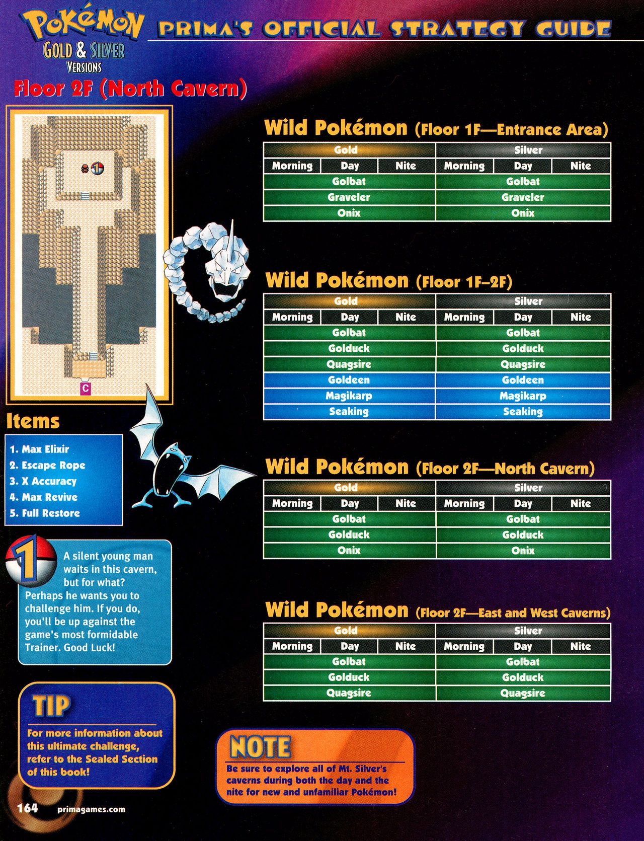 Pokémon Gold & Silver Versions - Strategy Guide 165