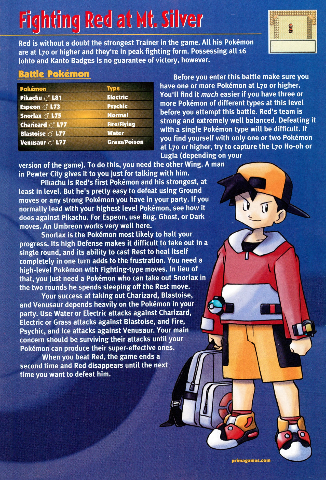 Pokémon Gold & Silver Versions - Strategy Guide 184