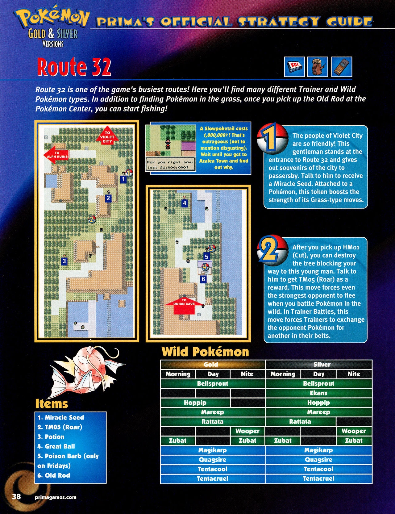 Pokémon Gold & Silver Versions - Strategy Guide 39