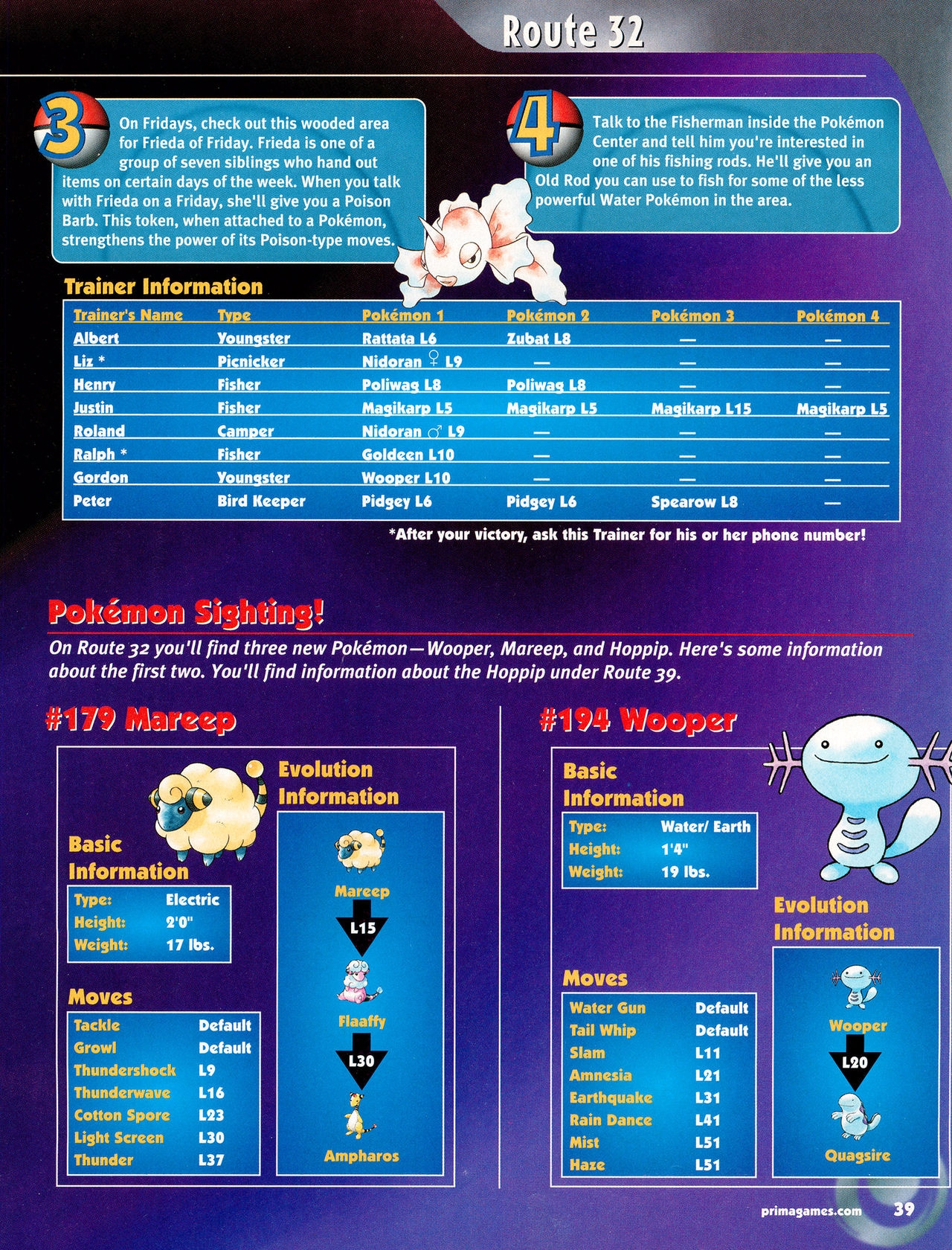 Pokémon Gold & Silver Versions - Strategy Guide 40