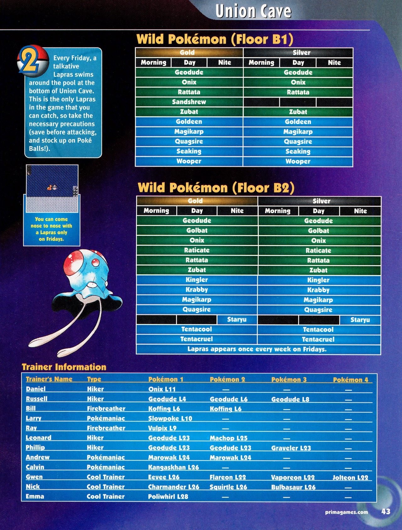 Pokémon Gold & Silver Versions - Strategy Guide 44
