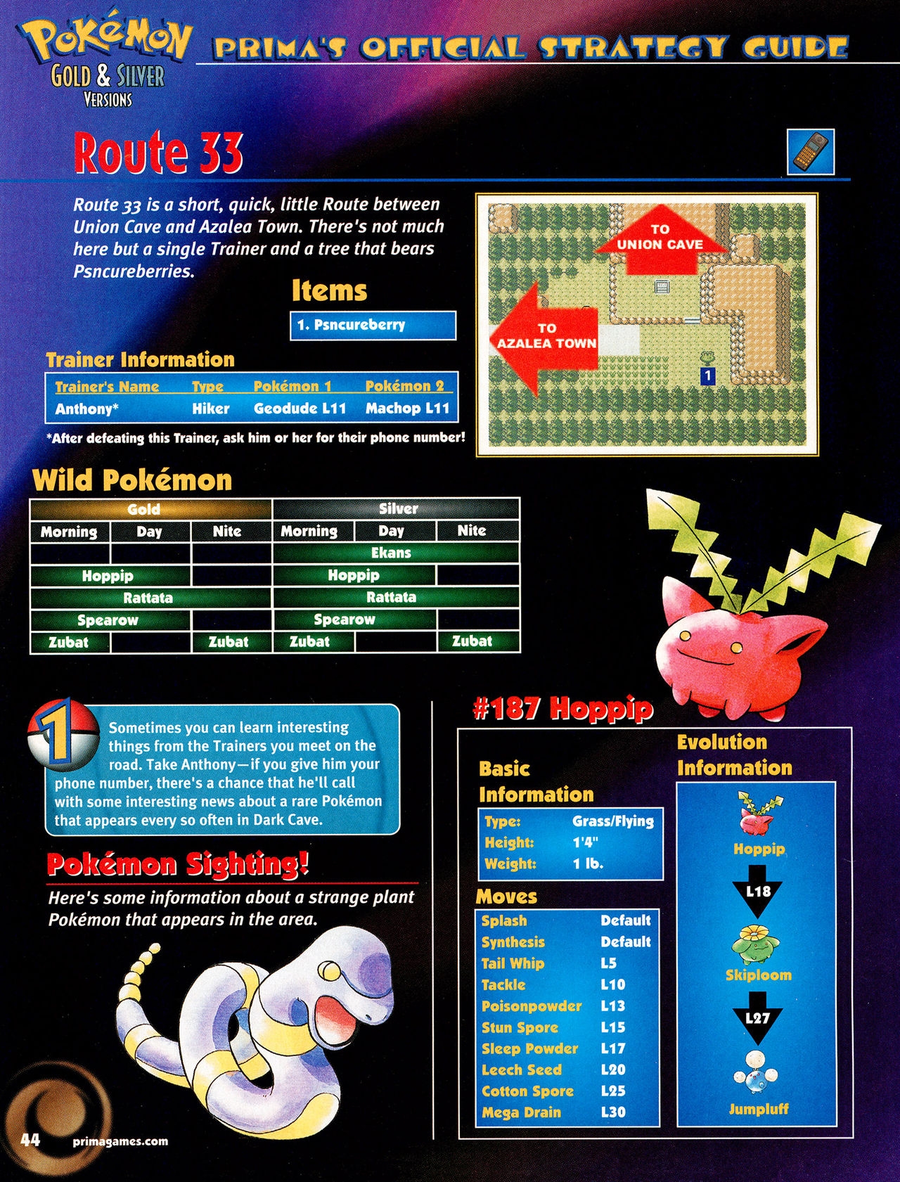 Pokémon Gold & Silver Versions - Strategy Guide 45