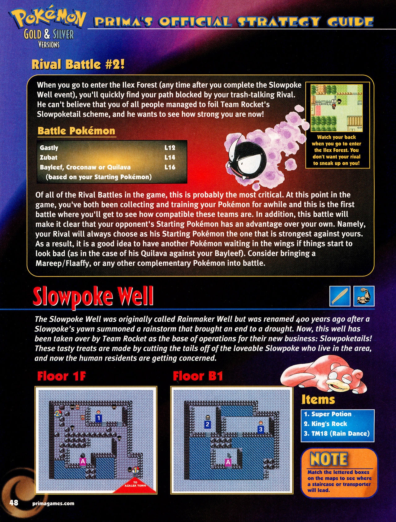 Pokémon Gold & Silver Versions - Strategy Guide 49