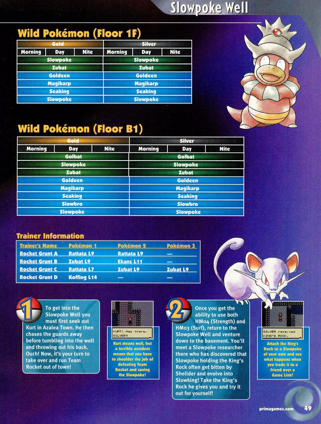 Pokémon Gold & Silver Versions - Strategy Guide 50