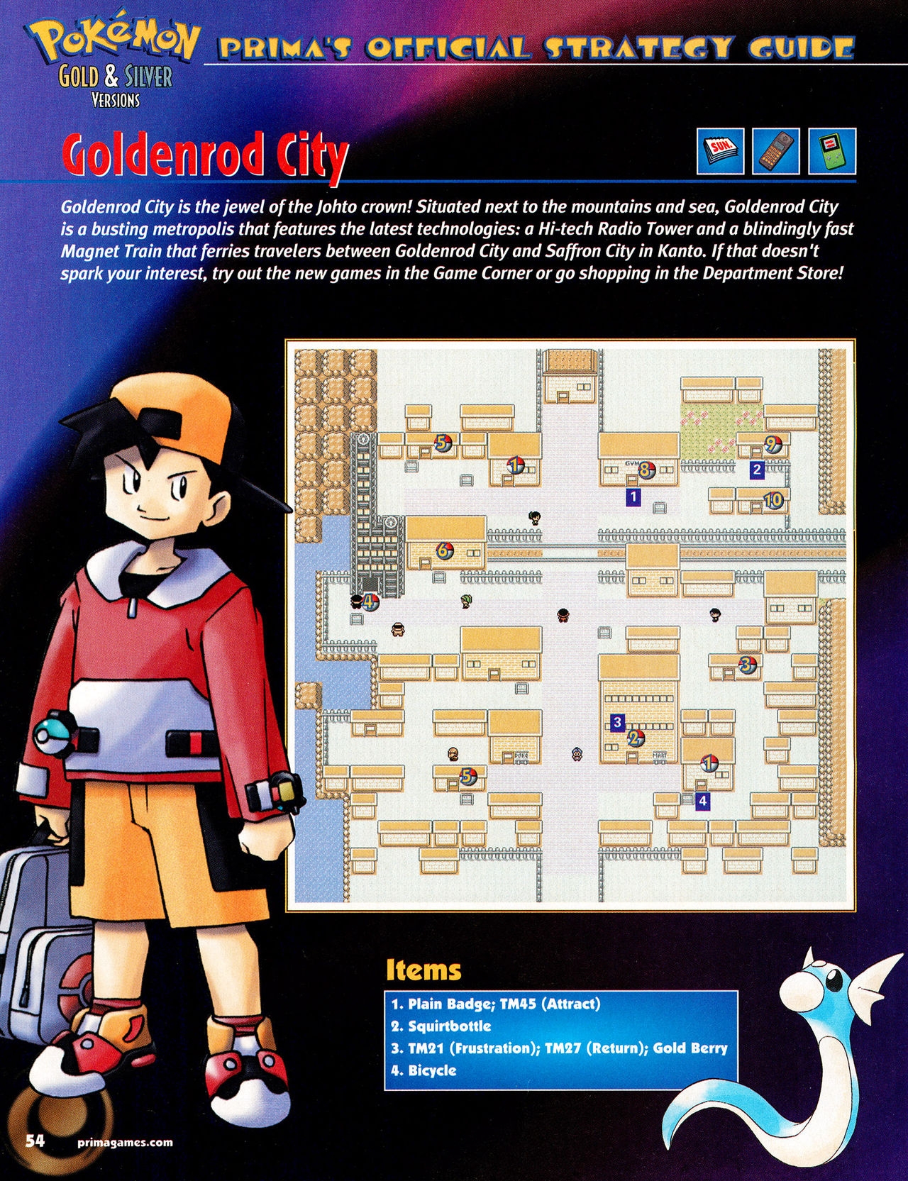 Pokémon Gold & Silver Versions - Strategy Guide 55