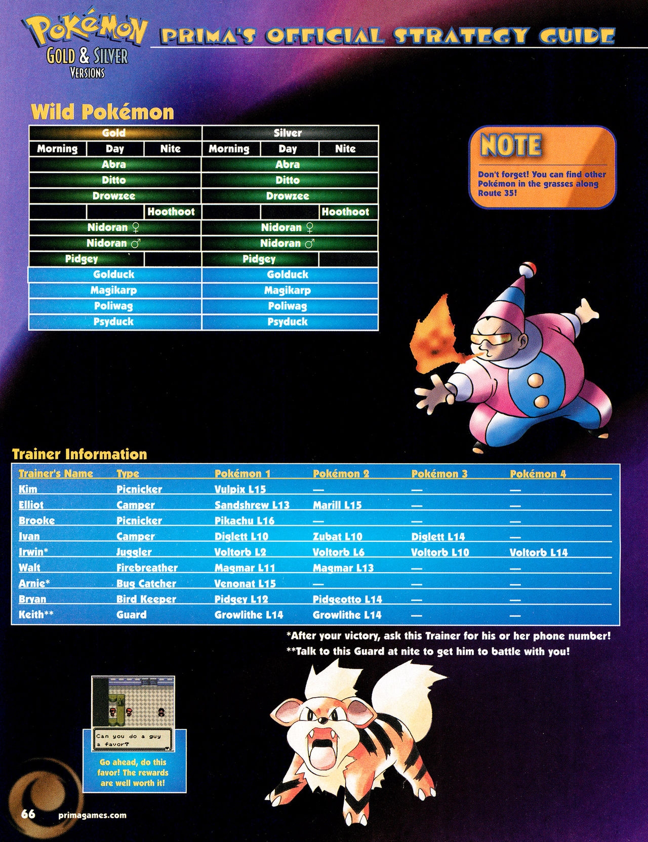 Pokémon Gold & Silver Versions - Strategy Guide 67