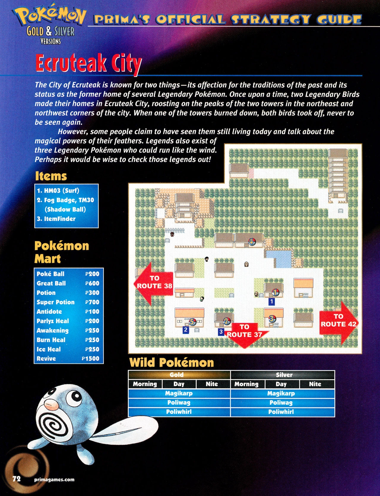Pokémon Gold & Silver Versions - Strategy Guide 73