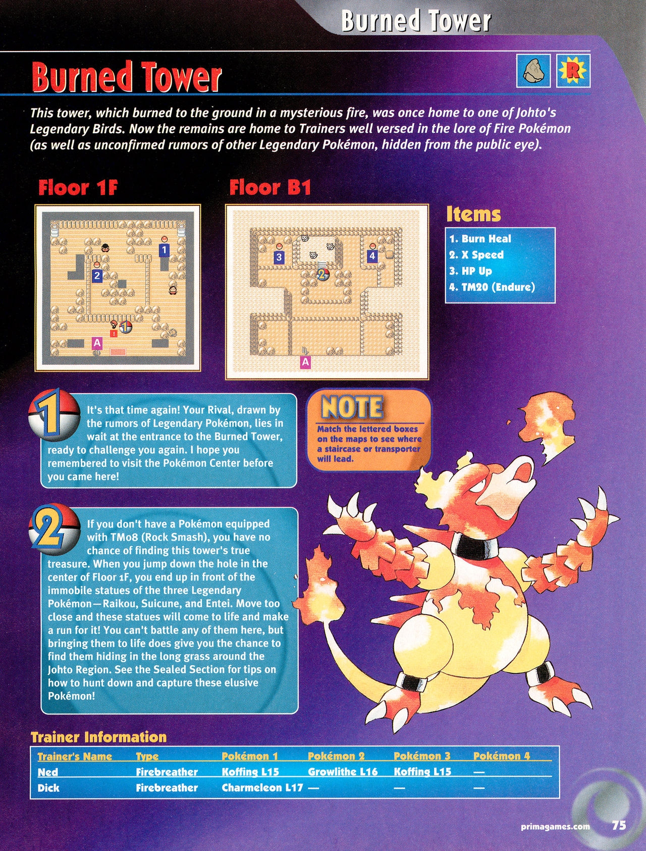 Pokémon Gold & Silver Versions - Strategy Guide 76