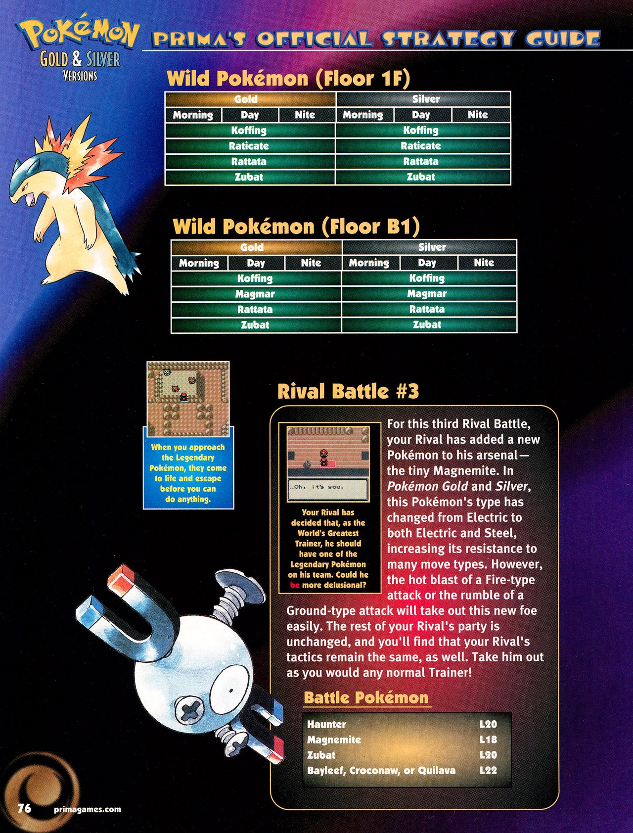 Pokémon Gold & Silver Versions - Strategy Guide 77