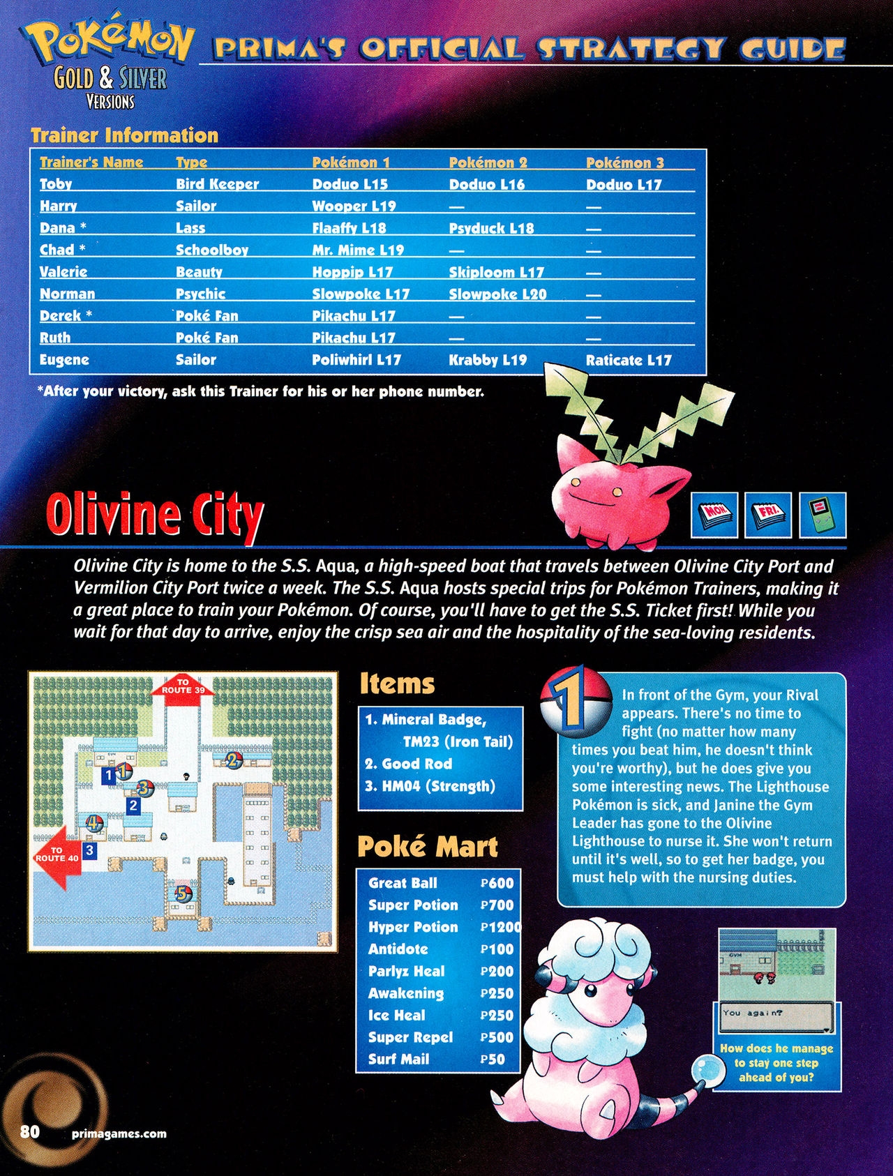 Pokémon Gold & Silver Versions - Strategy Guide 81