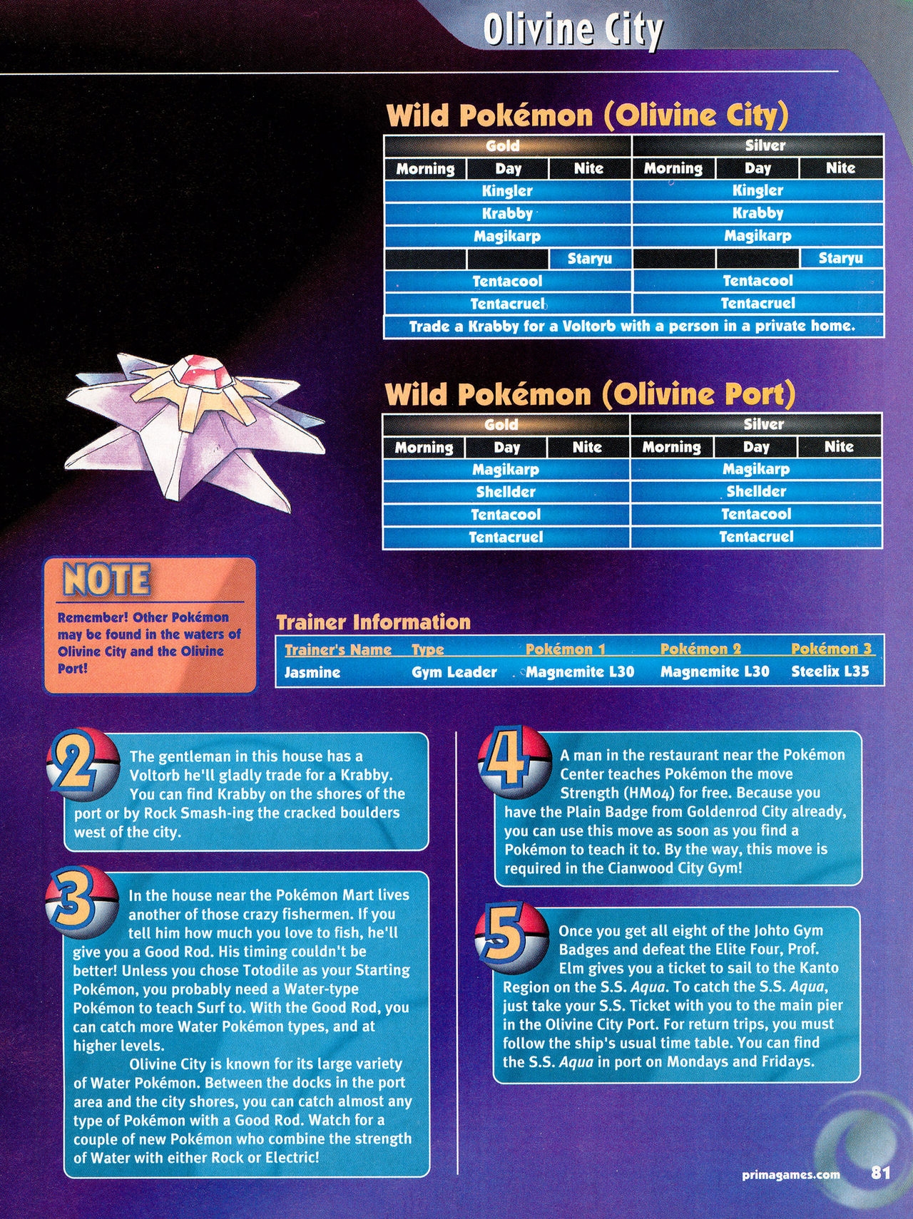 Pokémon Gold & Silver Versions - Strategy Guide 82