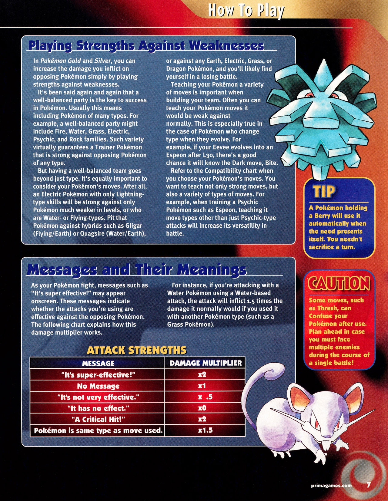Pokémon Gold & Silver Versions - Strategy Guide 8