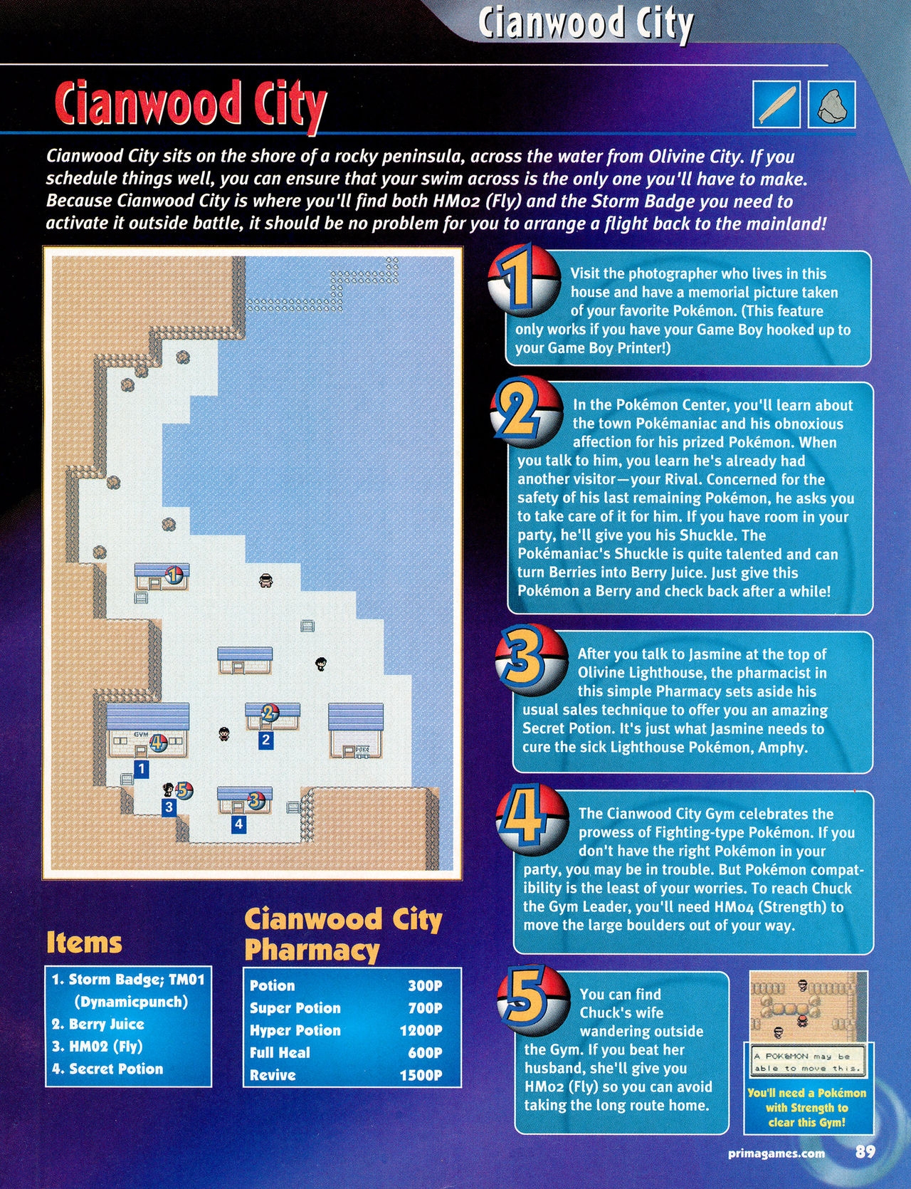 Pokémon Gold & Silver Versions - Strategy Guide 90