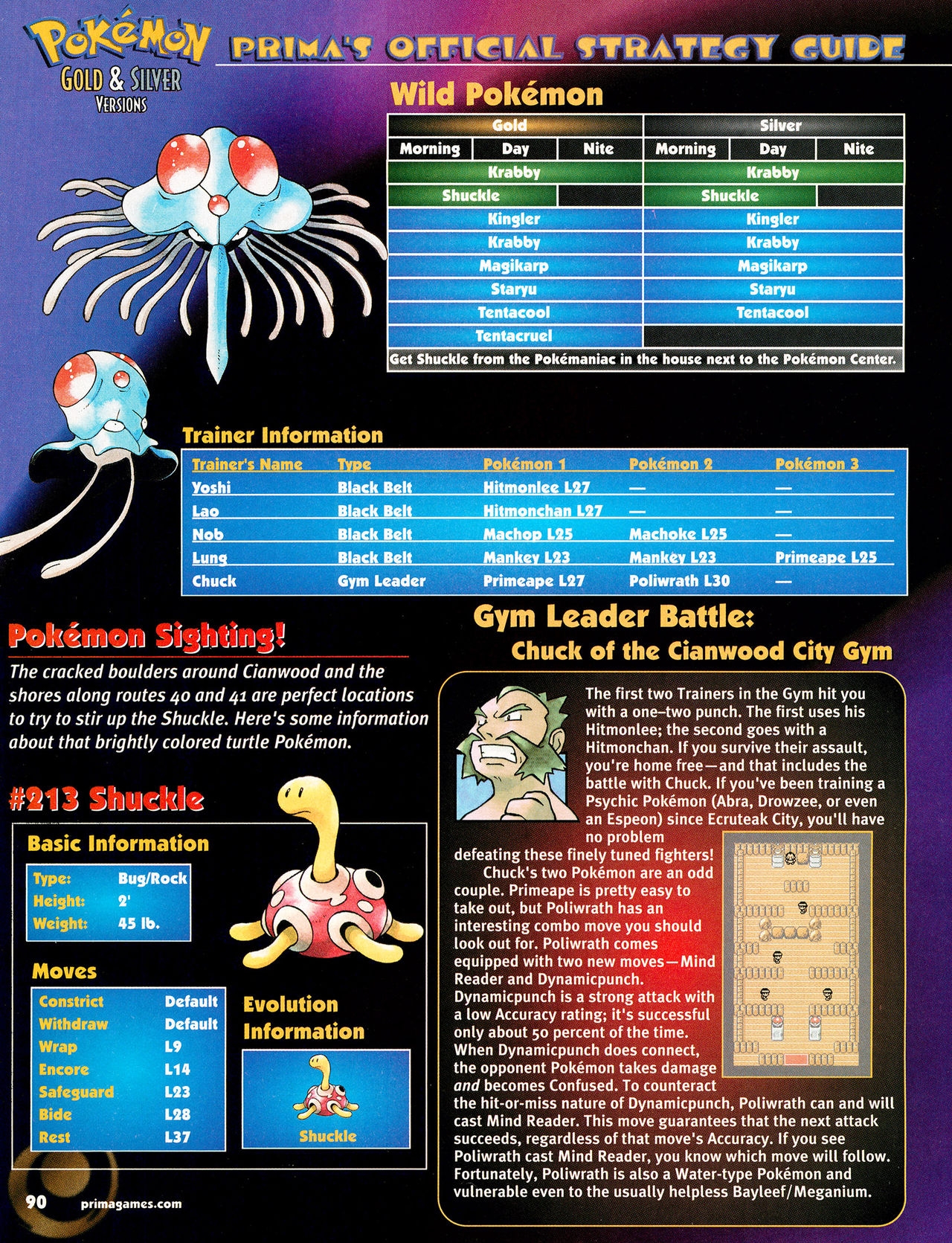 Pokémon Gold & Silver Versions - Strategy Guide 91