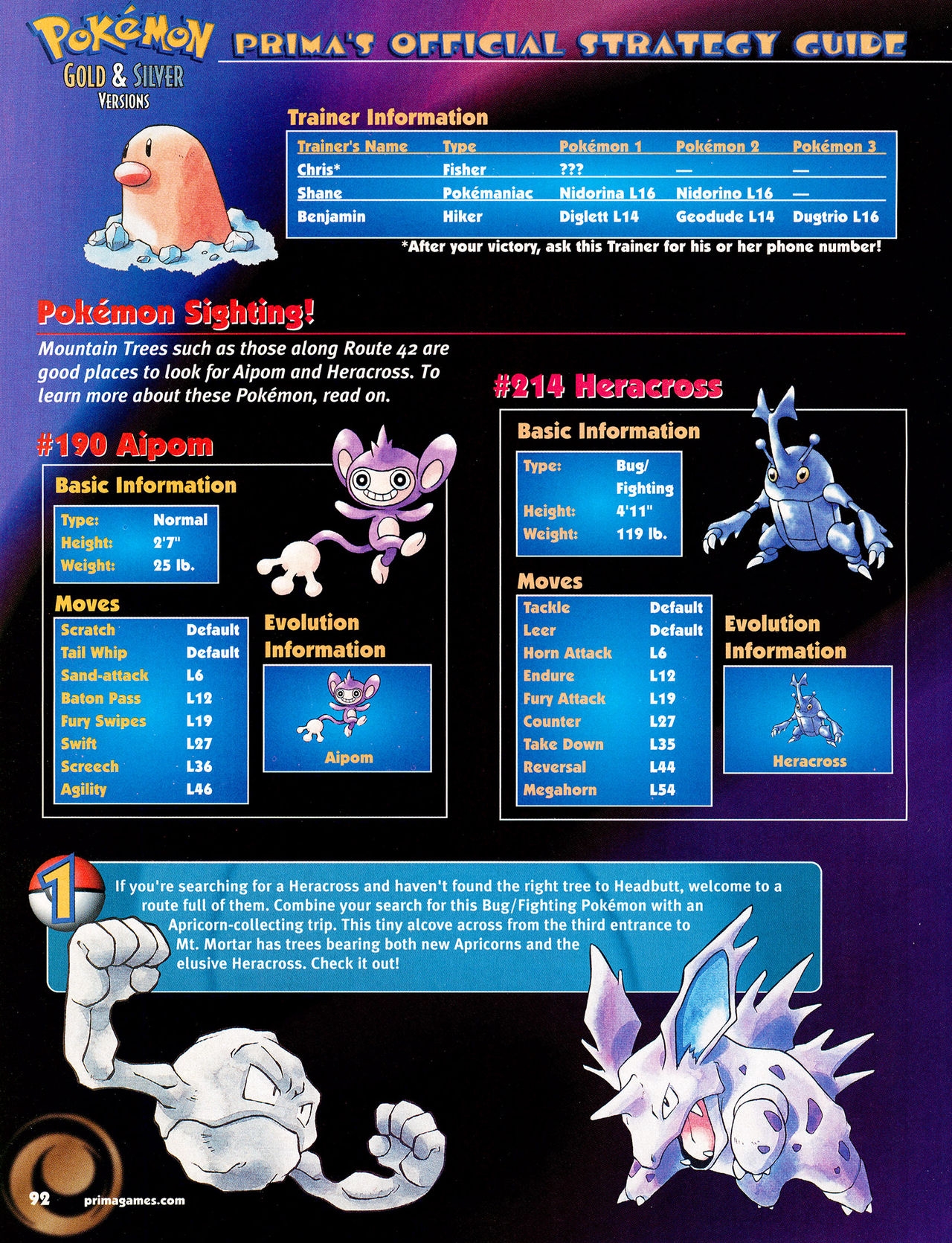 Pokémon Gold & Silver Versions - Strategy Guide 93