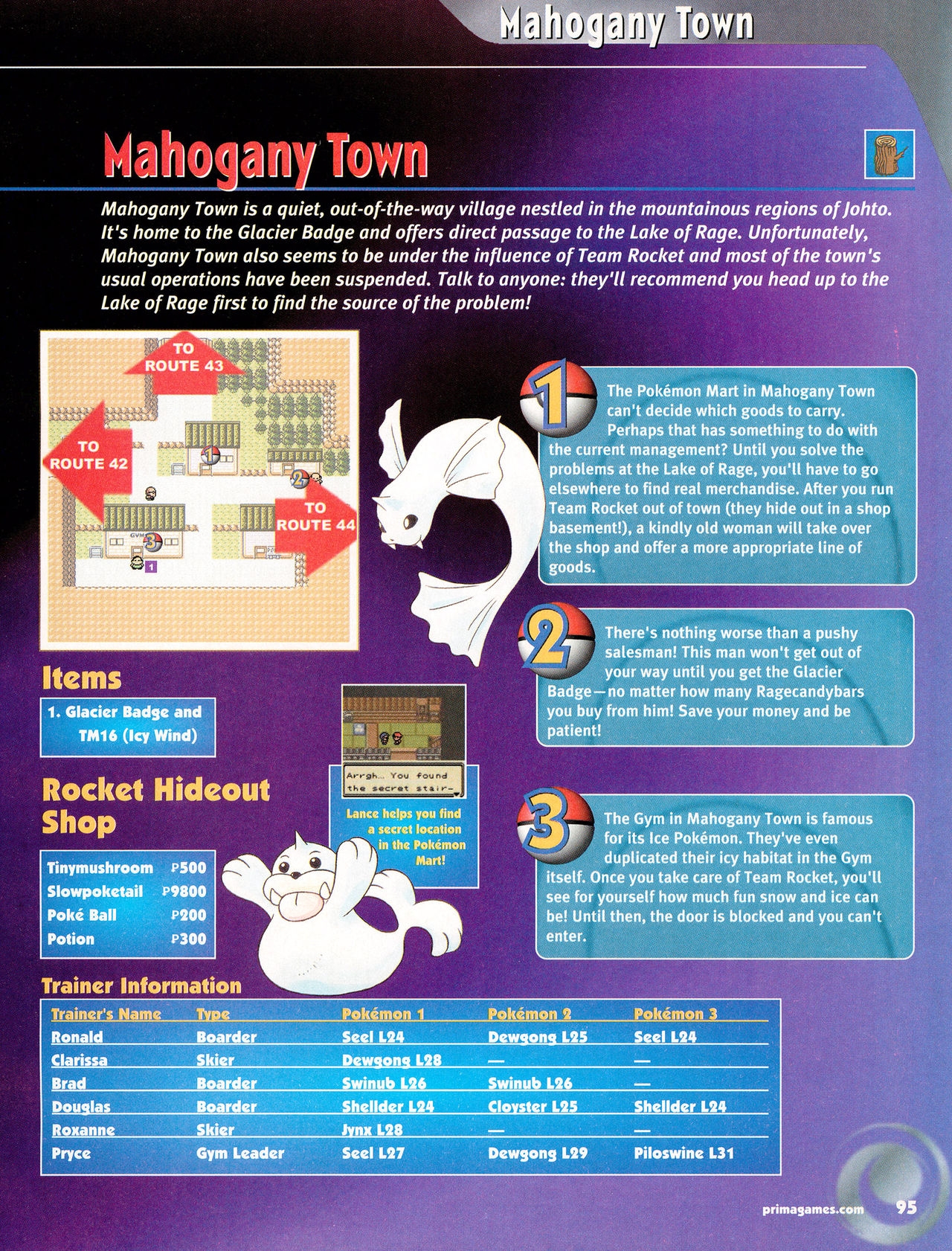 Pokémon Gold & Silver Versions - Strategy Guide 96