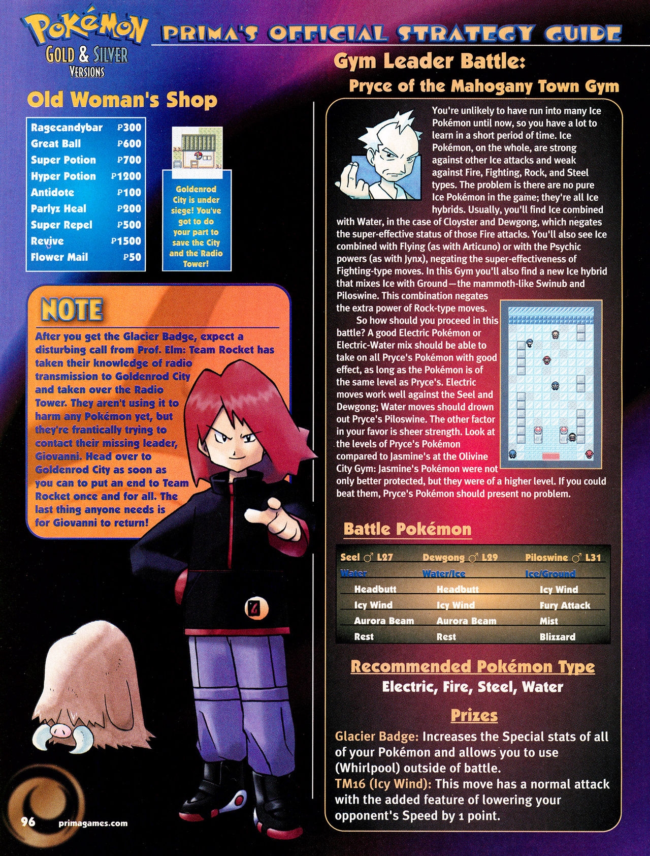 Pokémon Gold & Silver Versions - Strategy Guide 97