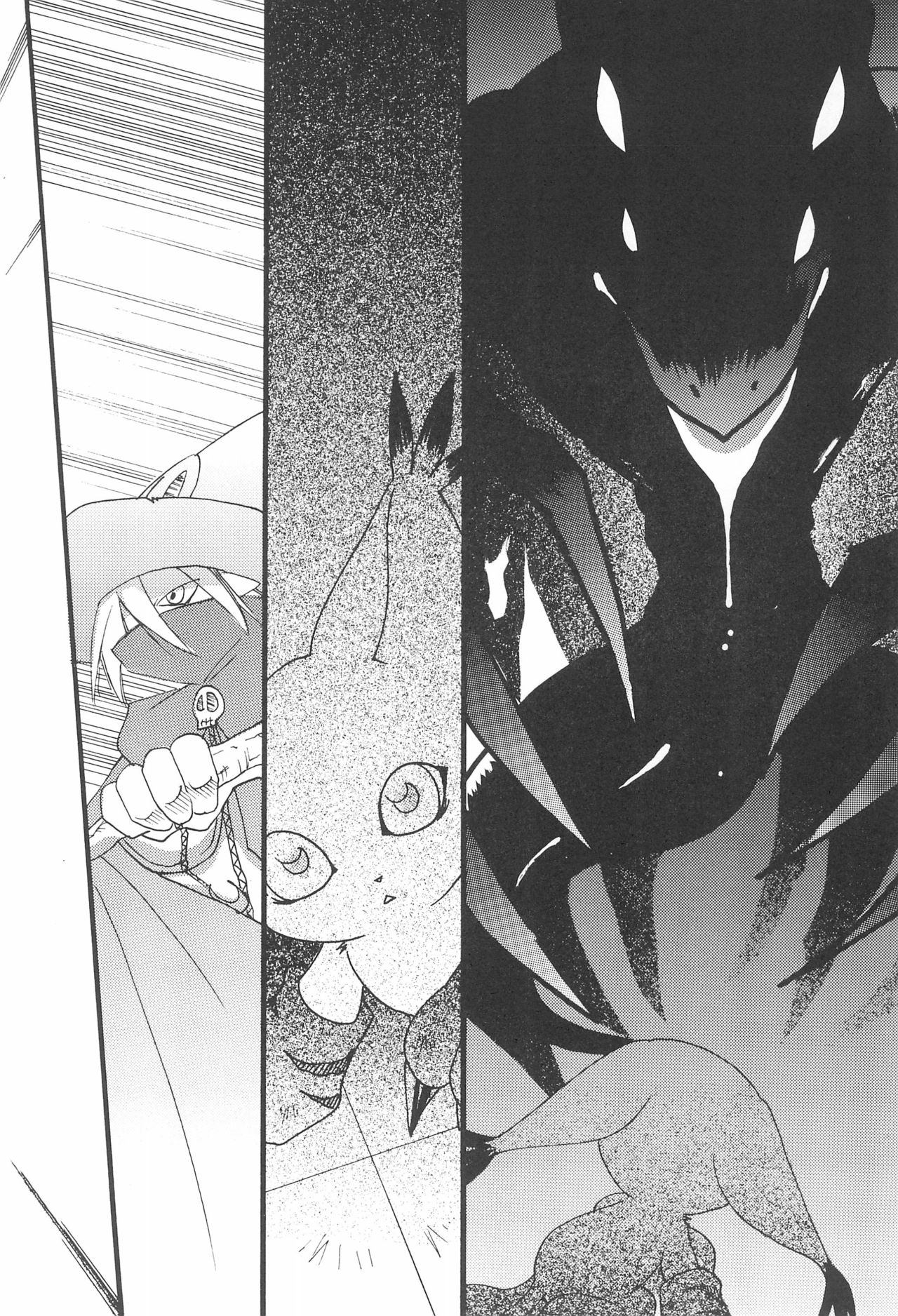 (C66) [Saranezumi (Nyoroko)] WHITE FLOWER (Digimon) 31