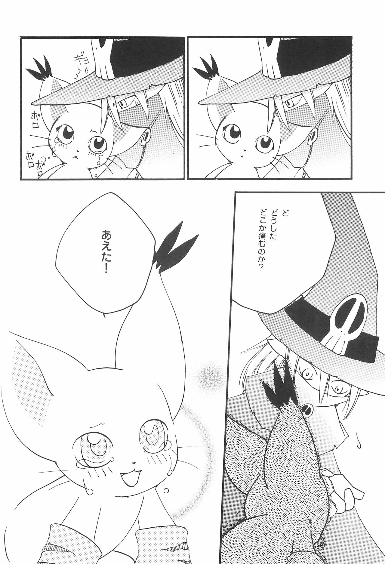 (C66) [Saranezumi (Nyoroko)] WHITE FLOWER (Digimon) 41